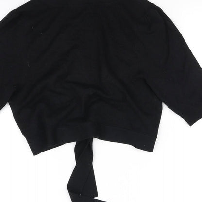 Marks & Spencer Womens Black   Basic Blouse Size 8