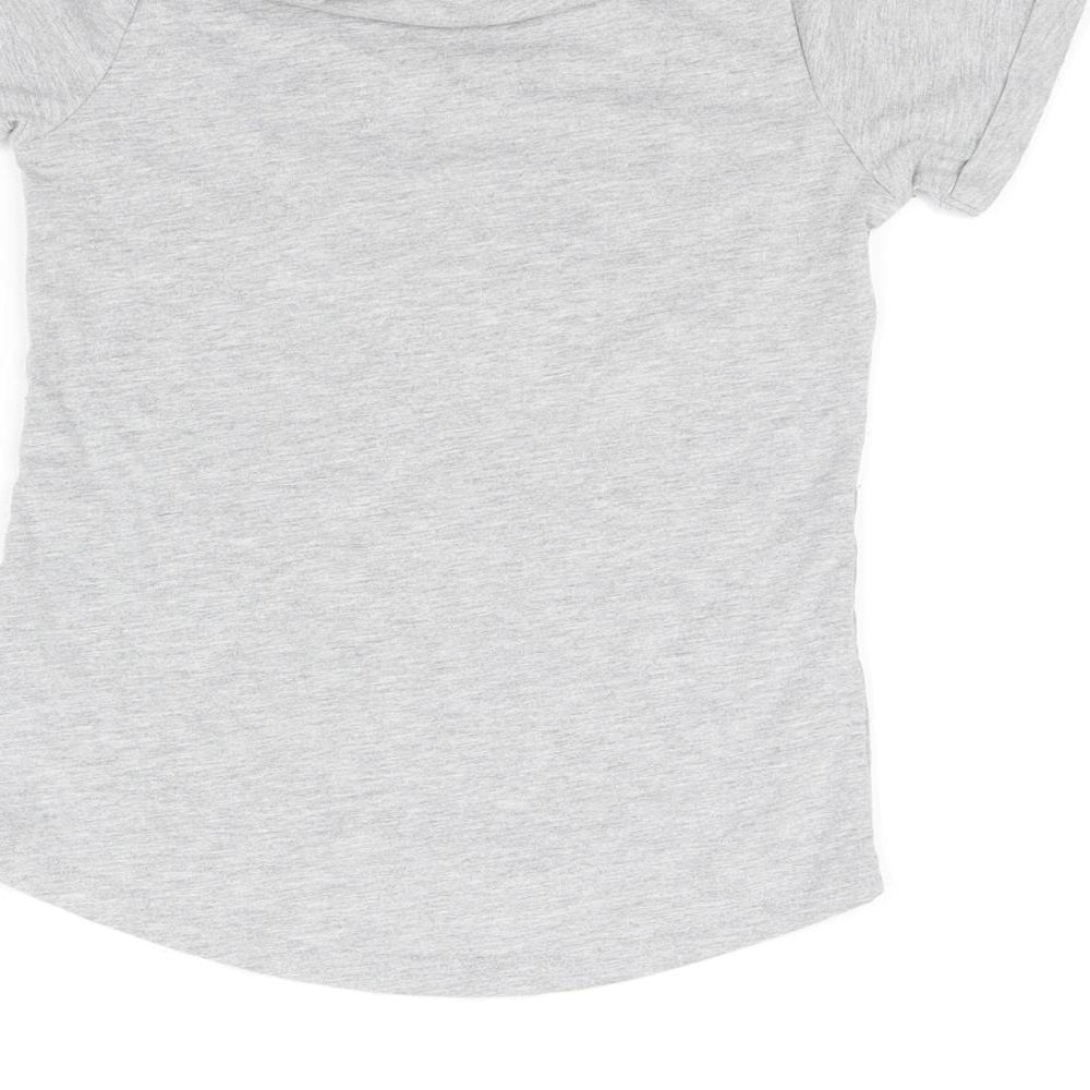 I Love Girlswear Girls Grey   Basic T-Shirt Size 8 Years