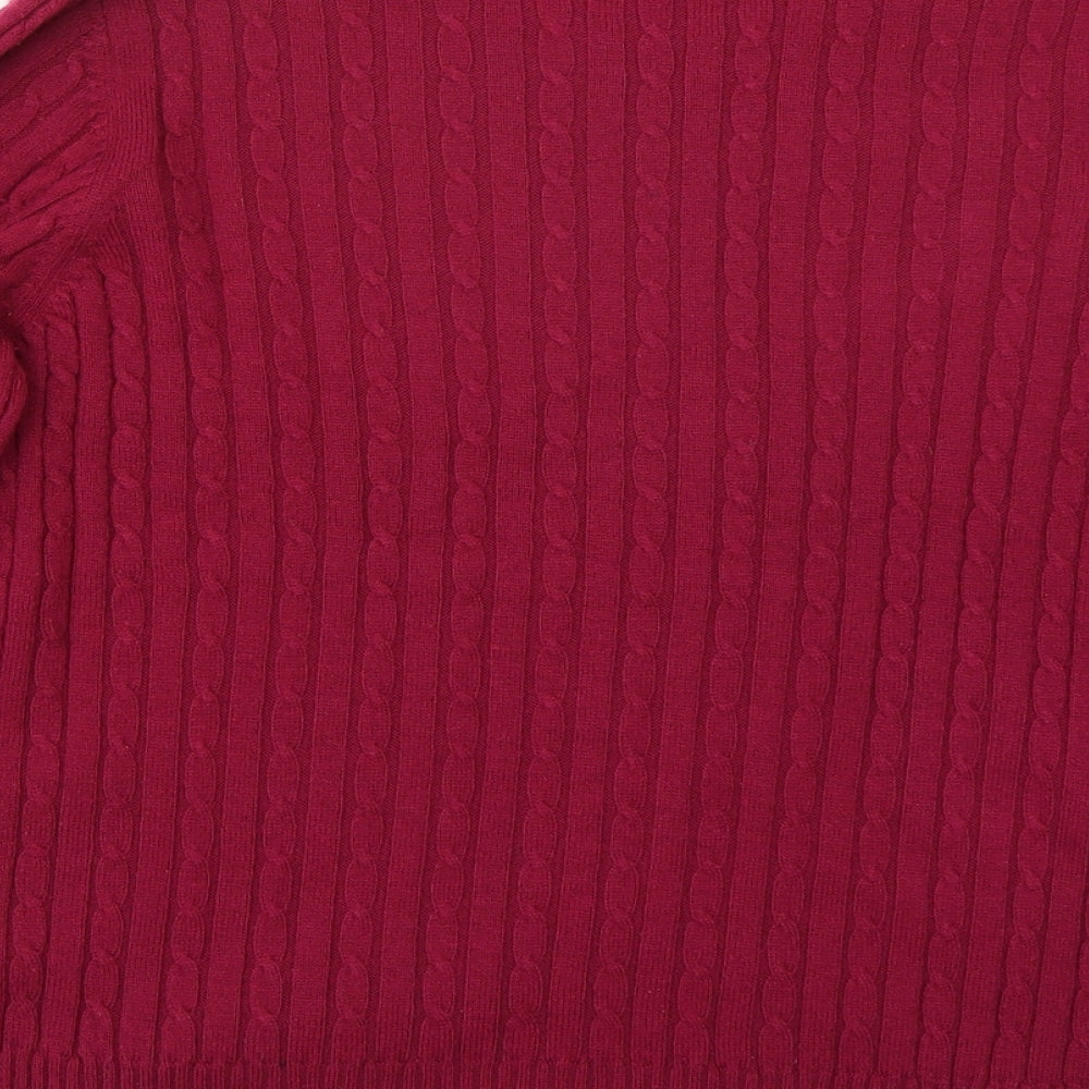 BHS Womens Purple   Pullover Jumper Size 12