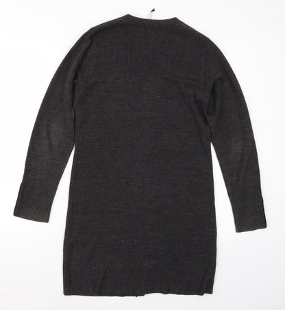 BHS Womens Grey   Cardigan Jumper Size 10