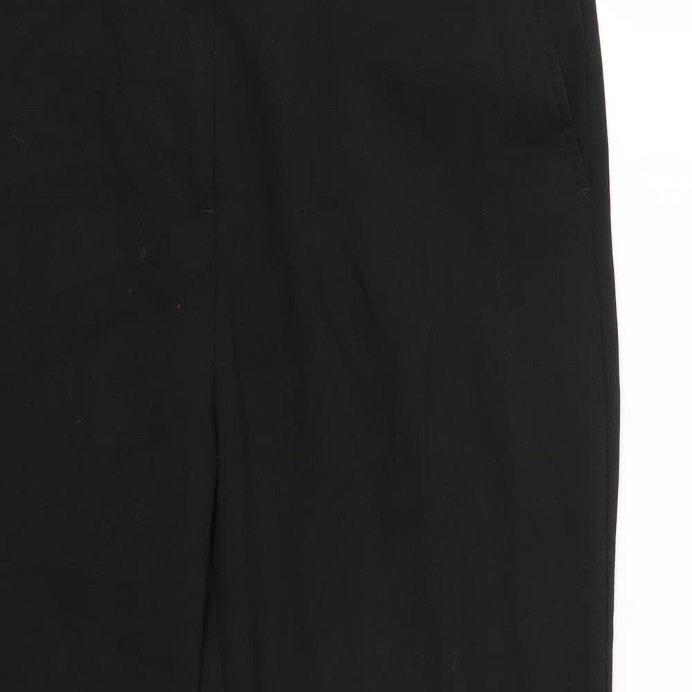 NEXT Womens Black   Trousers  Size 10 L25 in