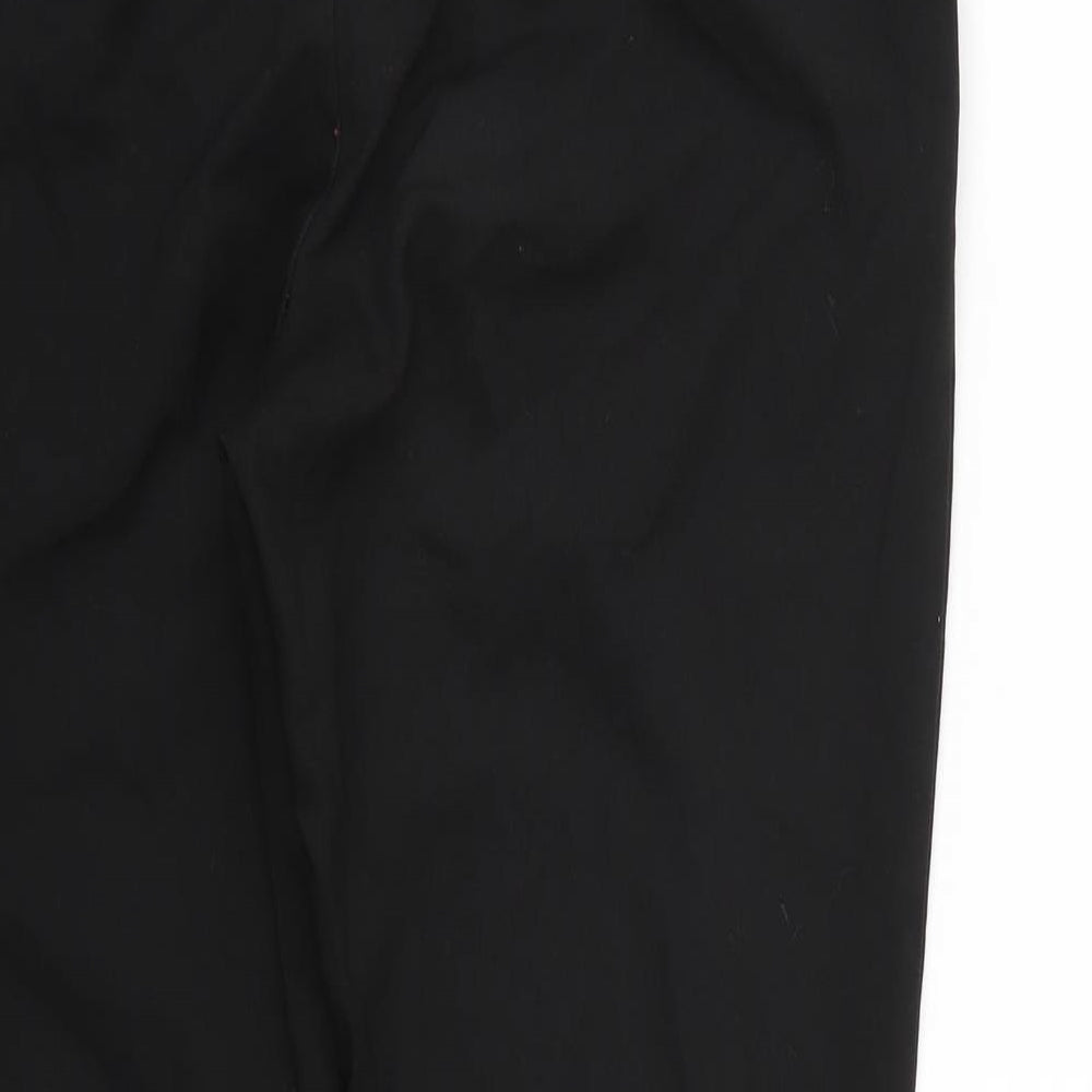 NEXT Womens Black   Trousers  Size 10 L25 in