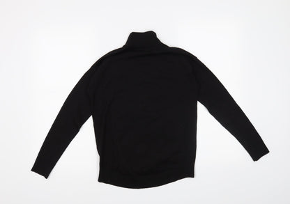 Preloved H&M Womens Black   Pullover Jumper Size 4 - Back