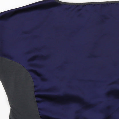 Silence + Noise Womens Blue   Basic Blouse Size S