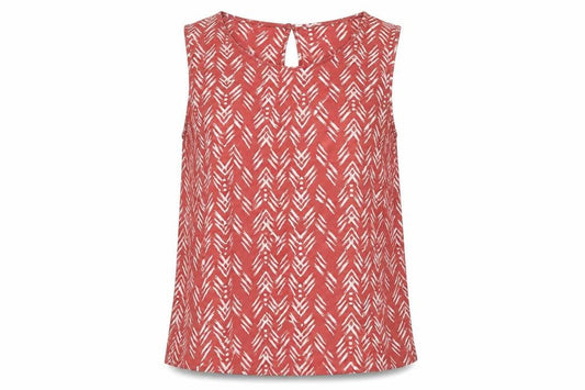 Primark Womens Pink Geometric  Basic Blouse Size 12