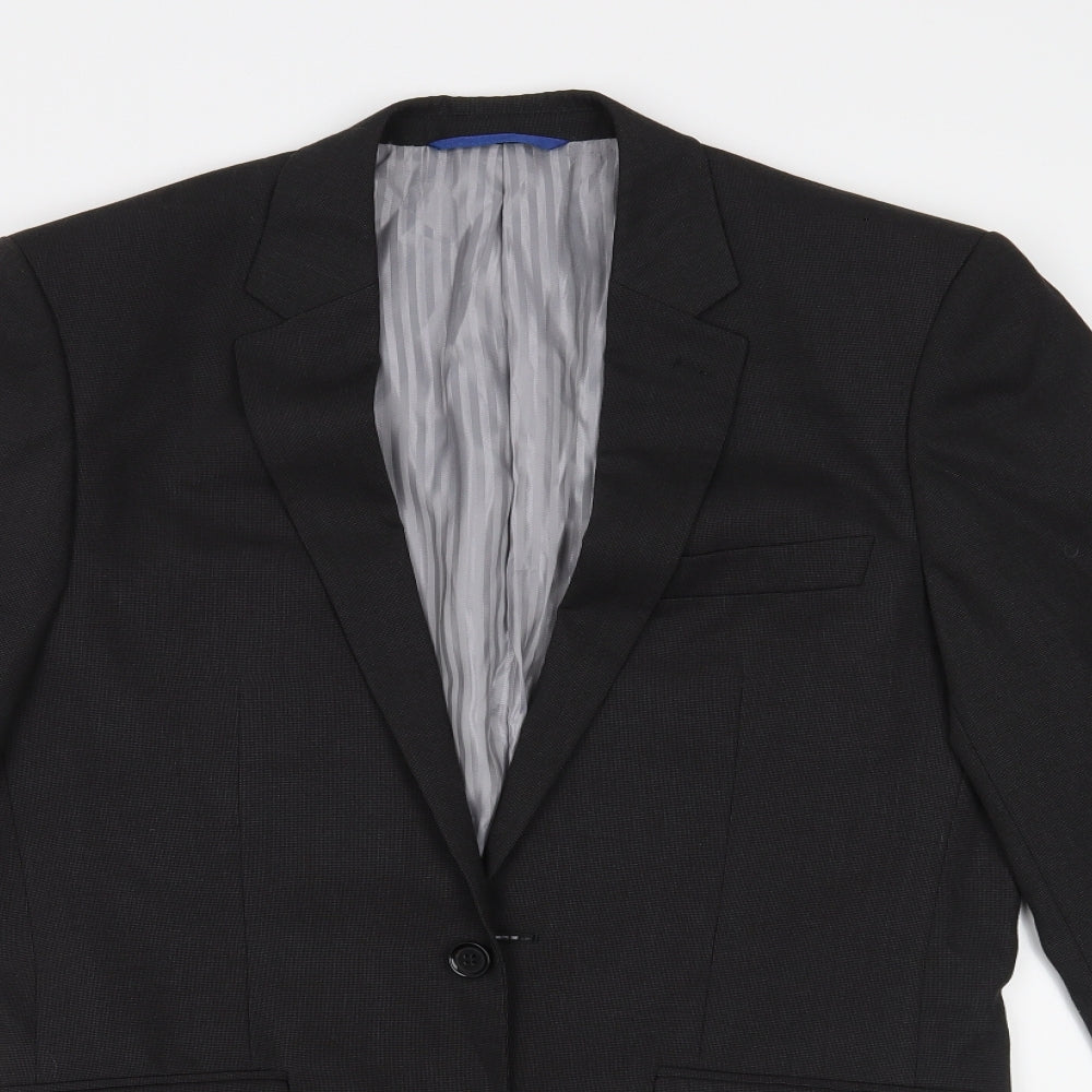 Burton Mens Grey   Jacket Suit Jacket Size 38