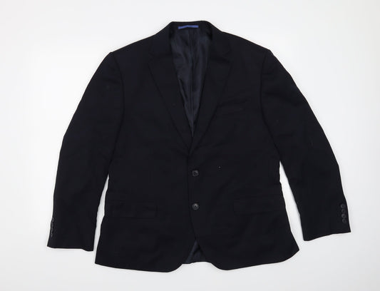 Marks and Spencer Mens Blue   Jacket Suit Jacket Size 42
