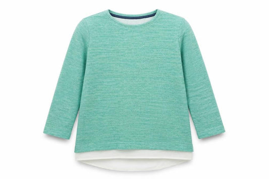 F&F Girls Green   Pullover Jumper Size 9-10 Years