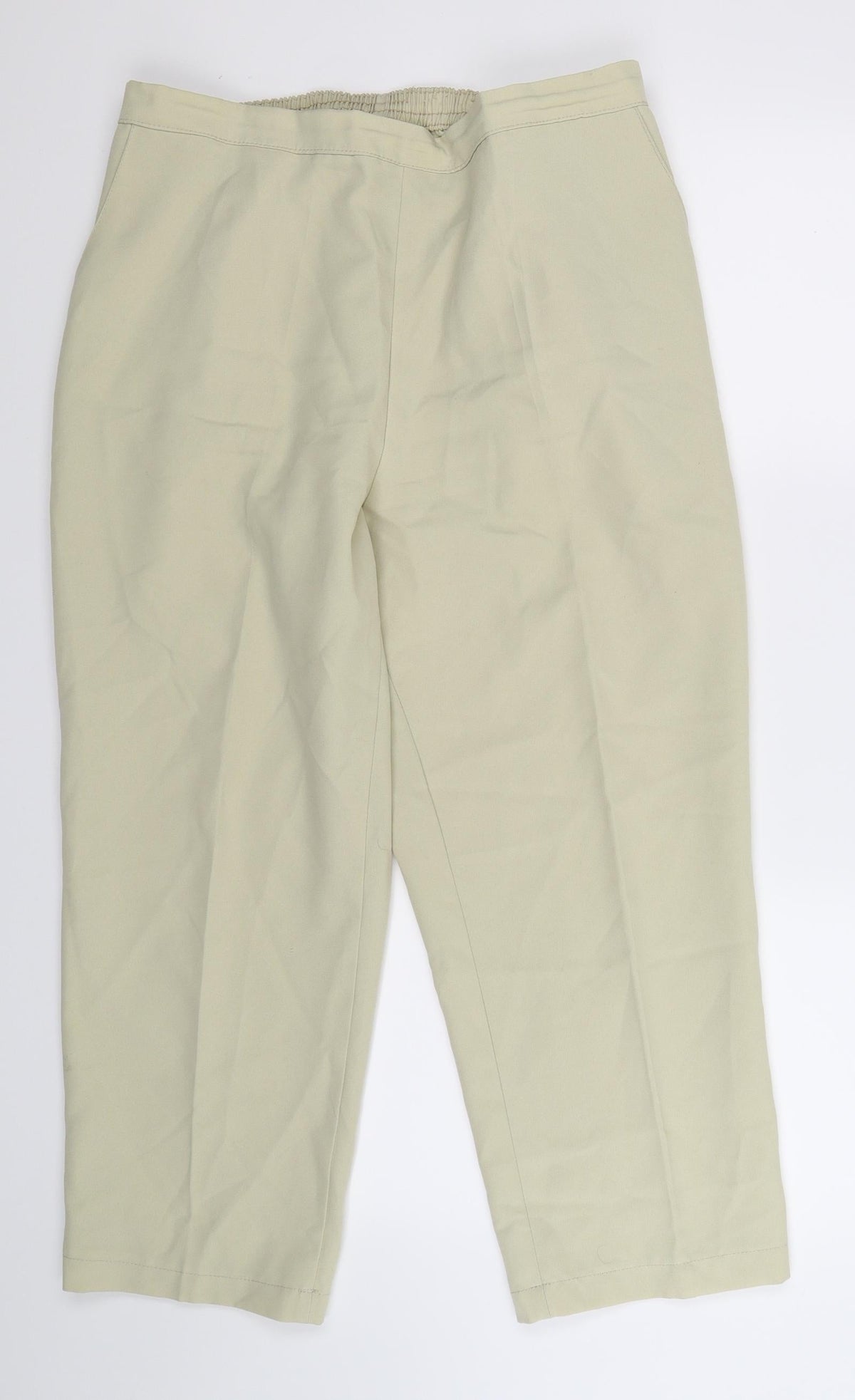 Preworn Womens Beige   Trousers  Size 20 L25 in