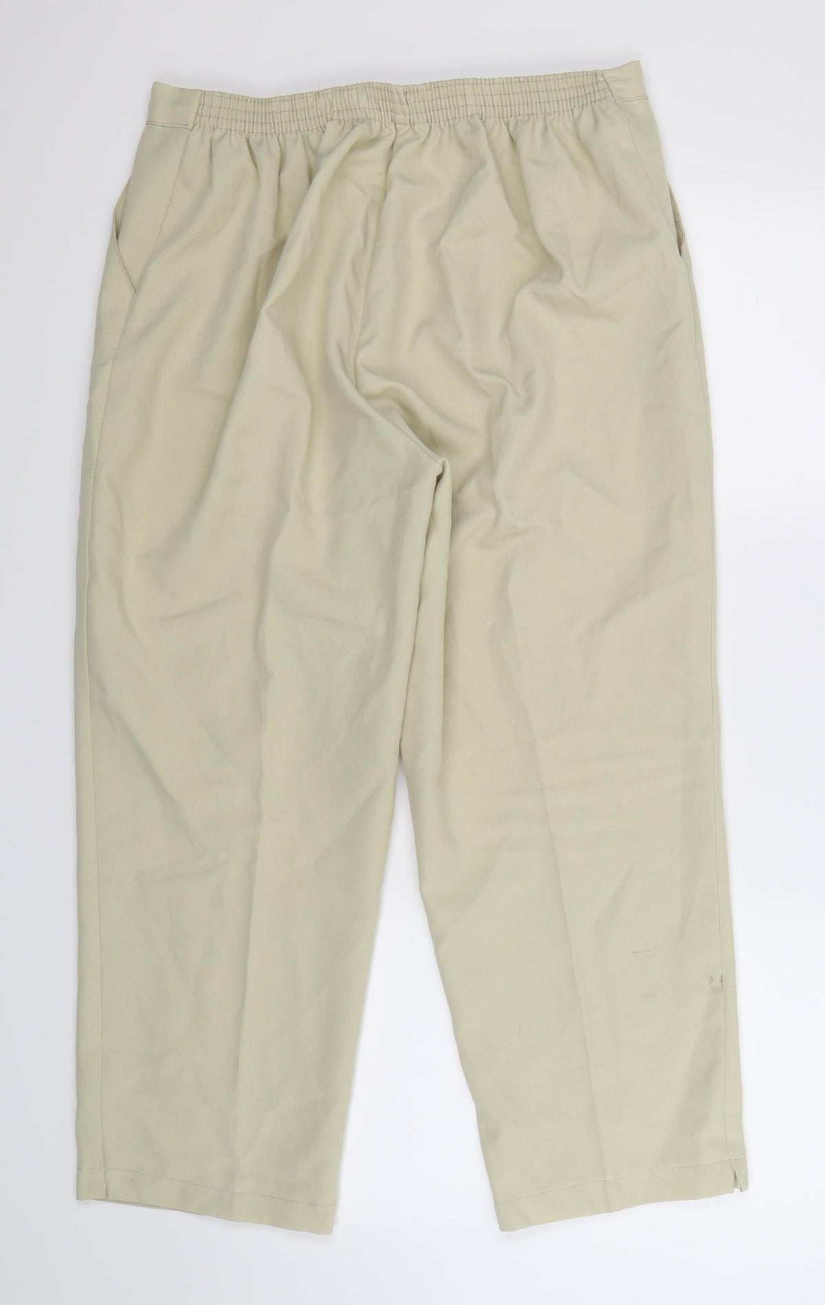 Preworn Womens Beige   Trousers  Size 20 L25 in