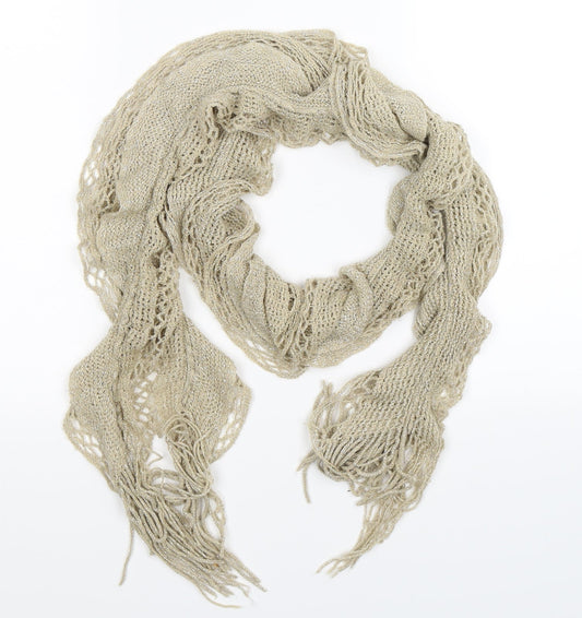 Preworn Womens Beige  Knit  Scarf