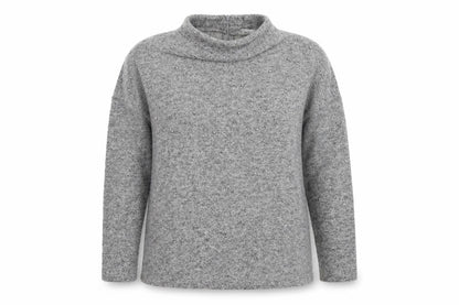RESERVED Womens Grey  Knit Pullover Jumper Size S