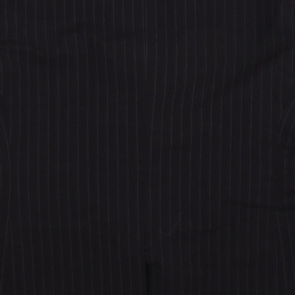 Butler & Webb Mens Blue Striped Jacket Suit Jacket Size 44