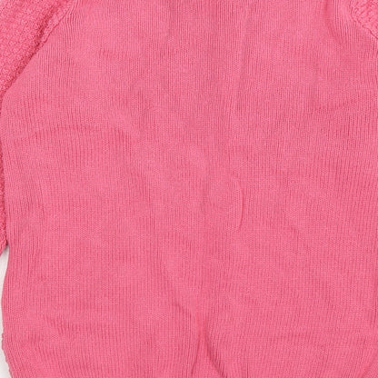 Preloved isle Womens Pink  Knit Pullover Jumper Size S - Label
