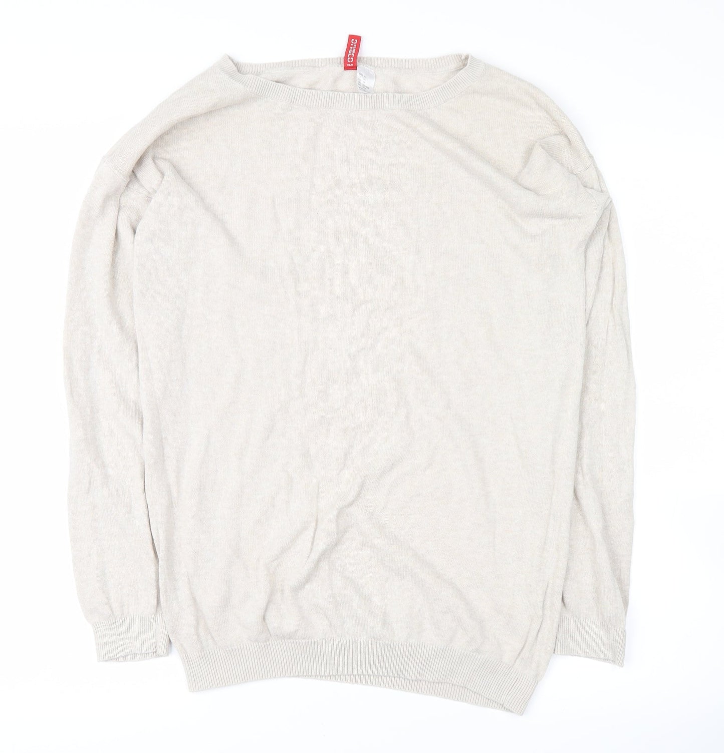 Divided Womens Beige   Pullover Jumper Size XS