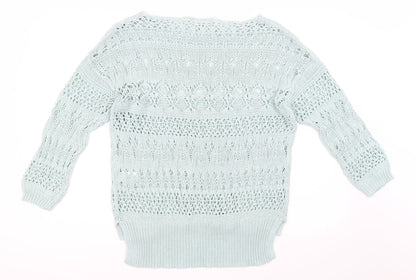 Next Womens Green   Pullover Jumper Size S