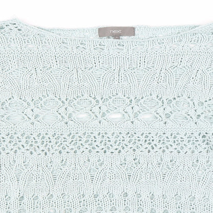 Next Womens Green   Pullover Jumper Size S