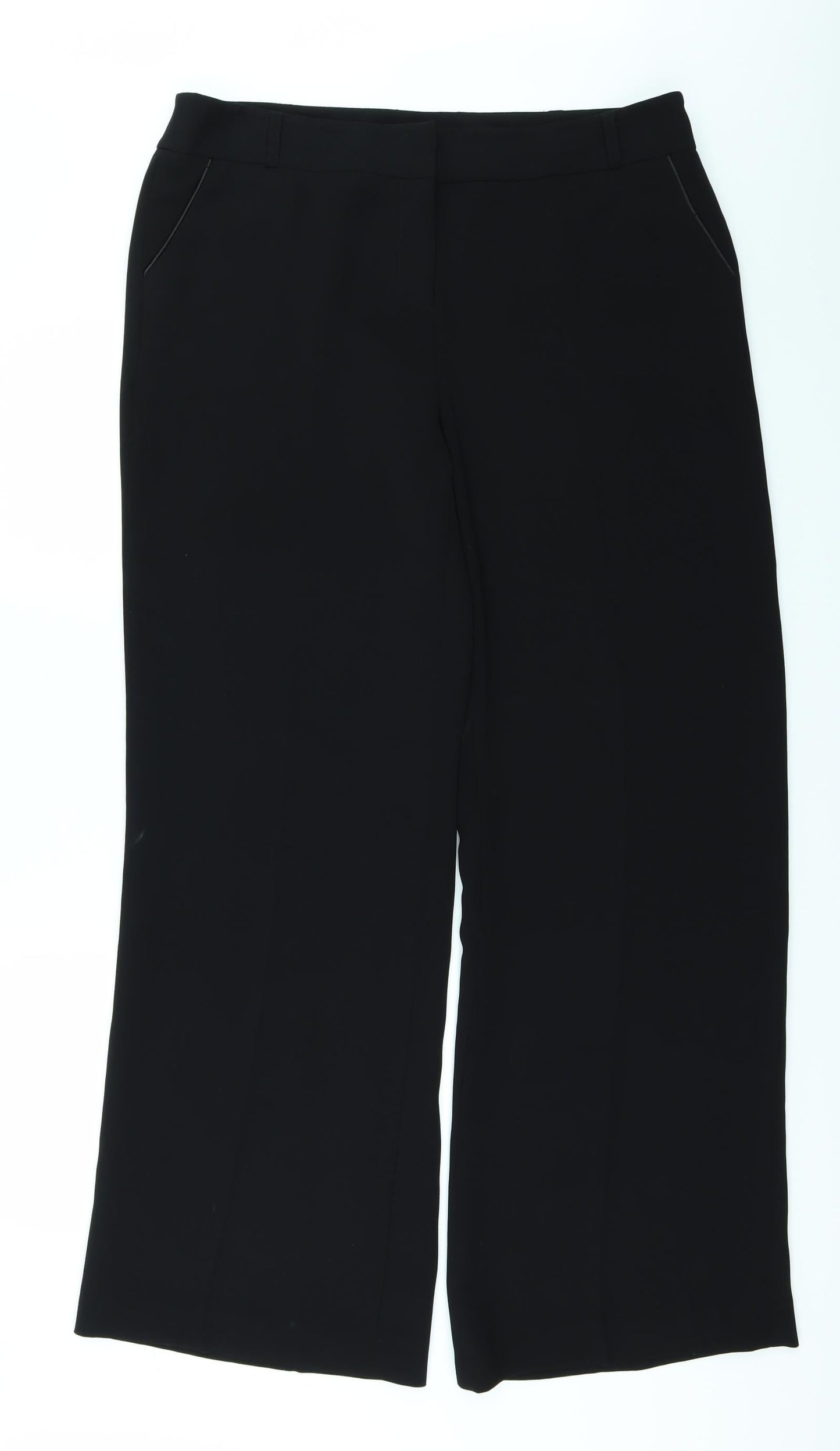 DEBINHAMS Womens Black   Trousers  Size 16 L30 in