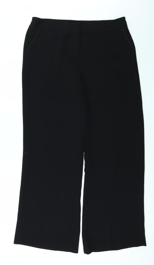 DEBINHAMS Womens Black   Trousers  Size 16 L30 in