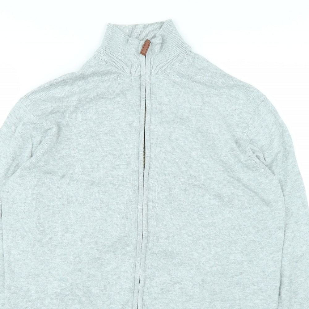 David Jones Womens Grey   Full Zip Jumper Size M