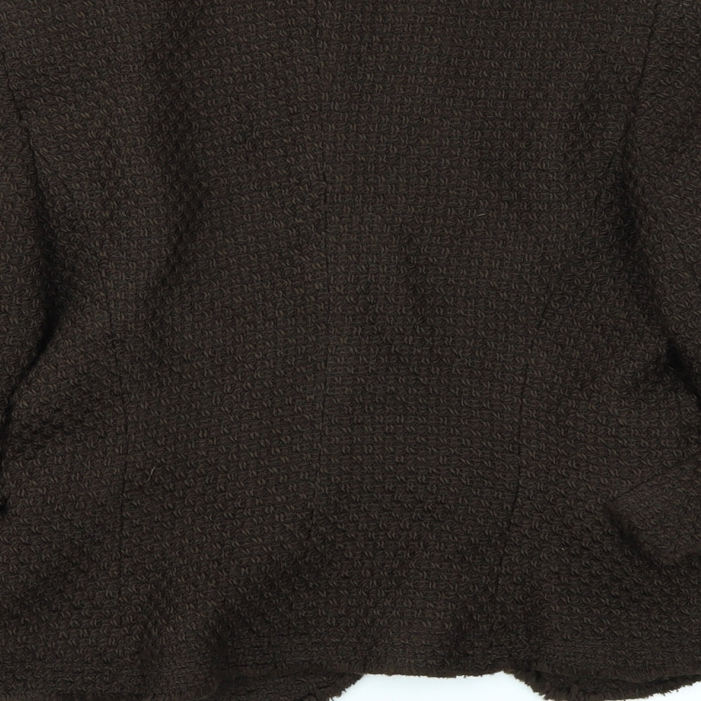 Zara Womens Brown   Jacket  Size 10
