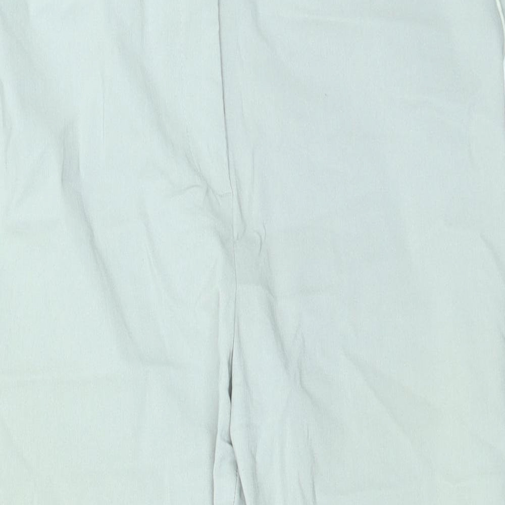 Papaya Womens Grey   Trousers  Size 14 L20 in