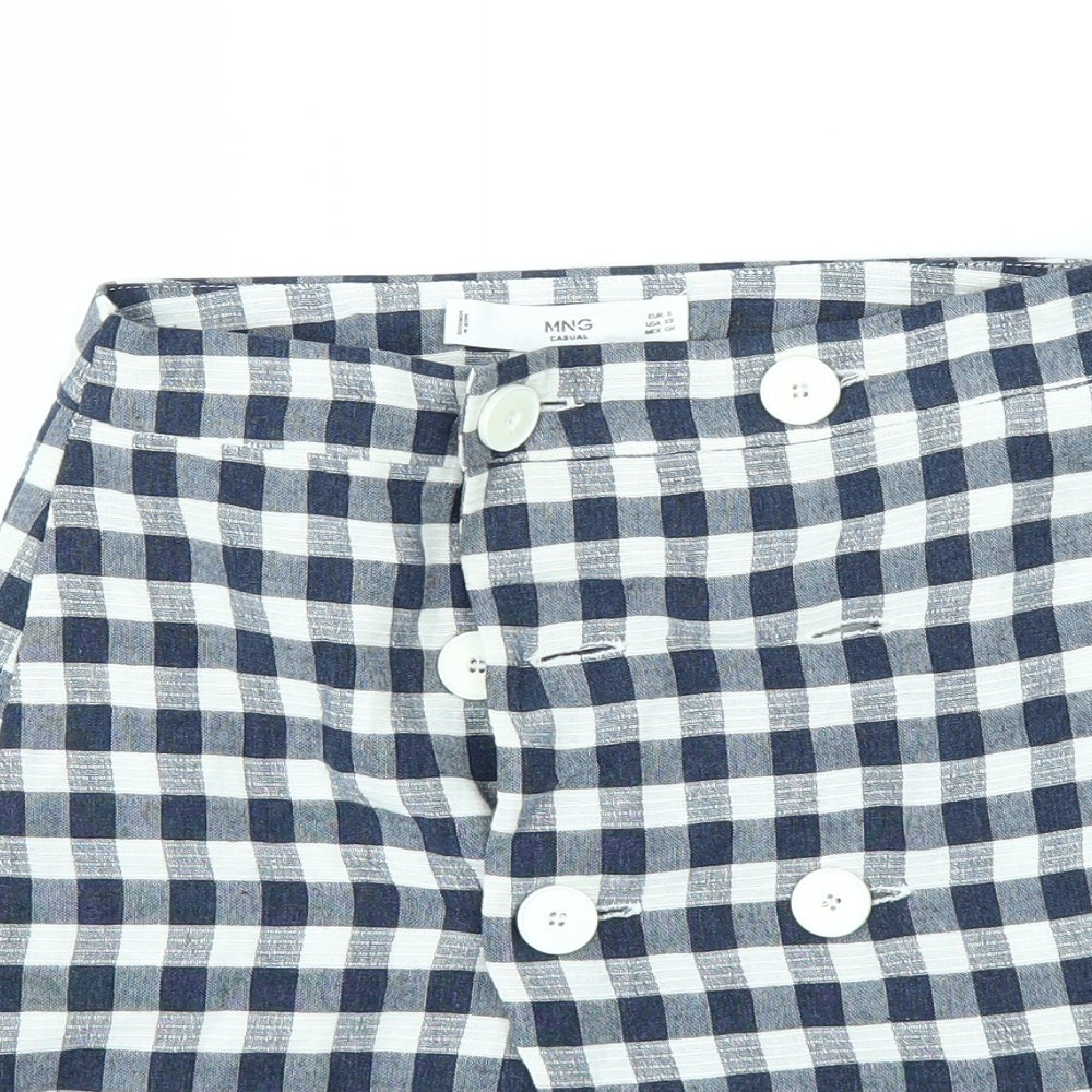 mg Womens Blue   A-Line Skirt Size S