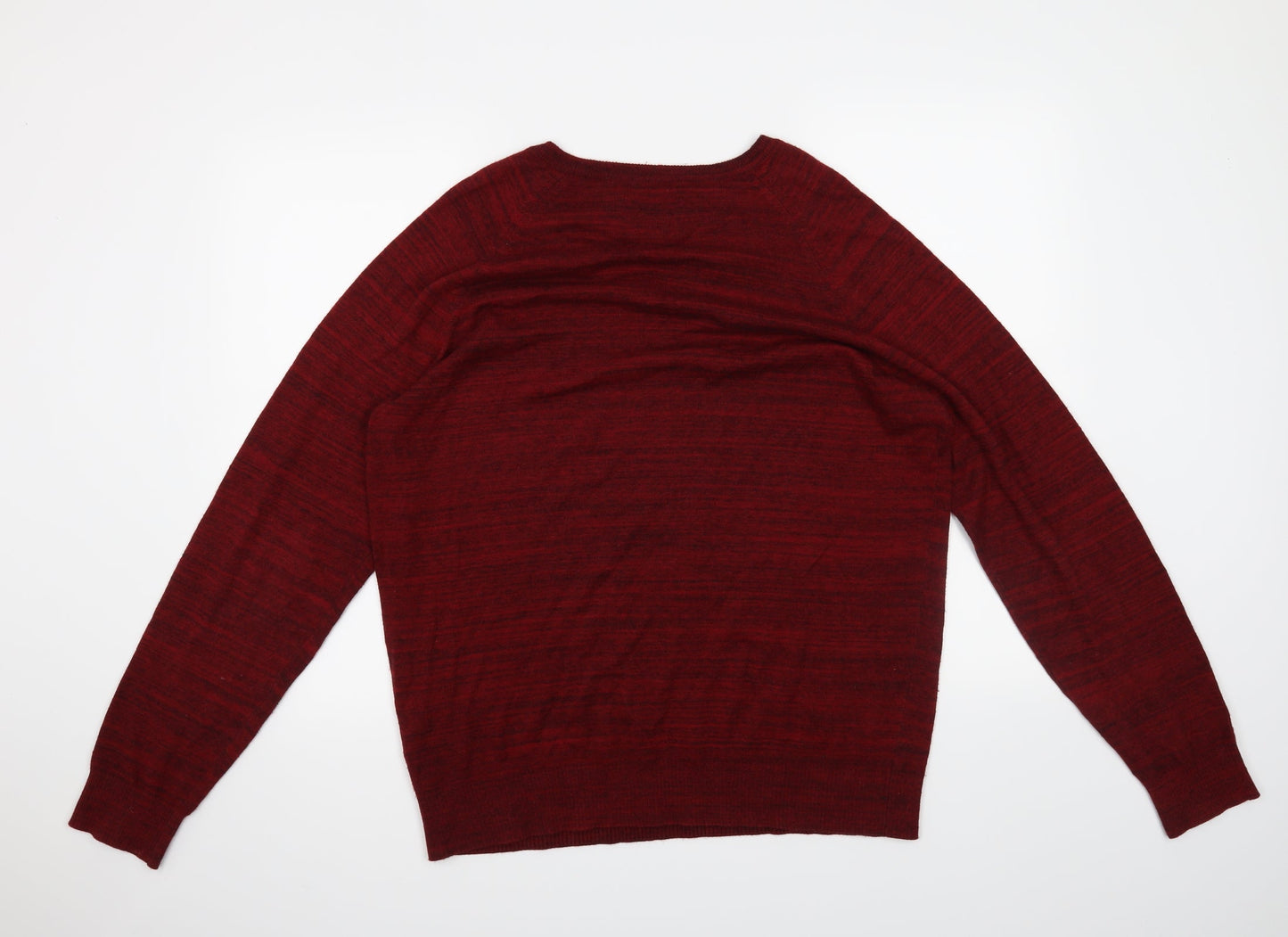 American Eagle Mens Red   Pullover Jumper Size L