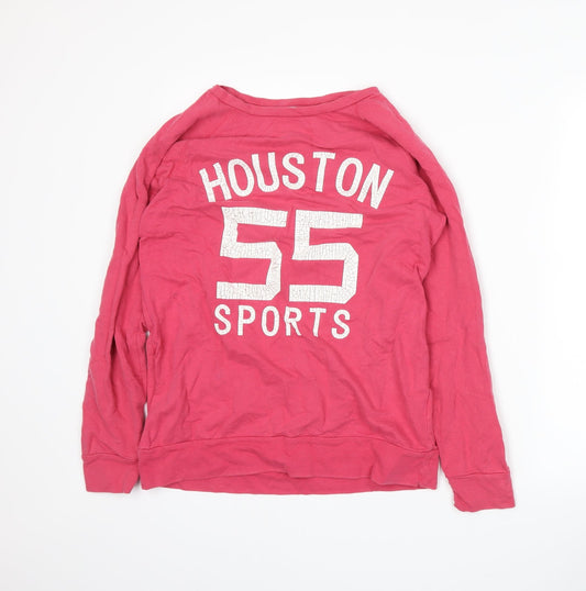 F&F Womens Pink   Pullover Sweatshirt Size 10