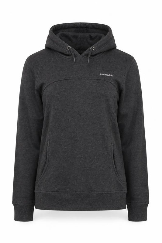 LA Gear Womens Grey   Pullover Hoodie Size 10