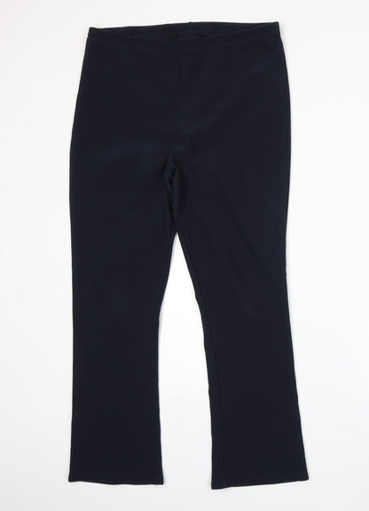 Preworn Womens Blue   Sweatpants Trousers Size 14 L26 in