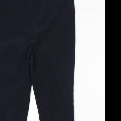 Preworn Womens Blue   Sweatpants Trousers Size 14 L26 in