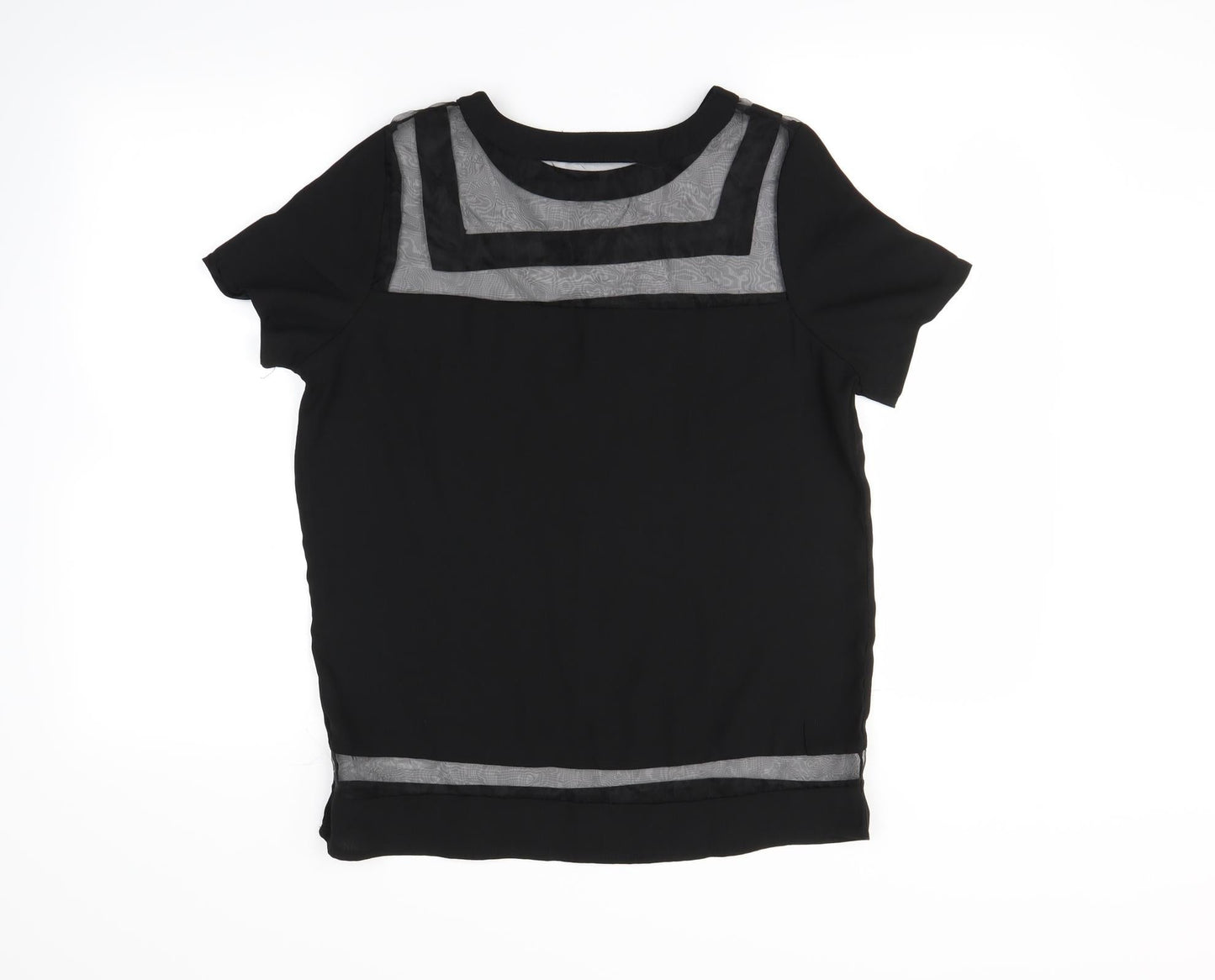 vera&lucy Womens Black   Basic Blouse Size S