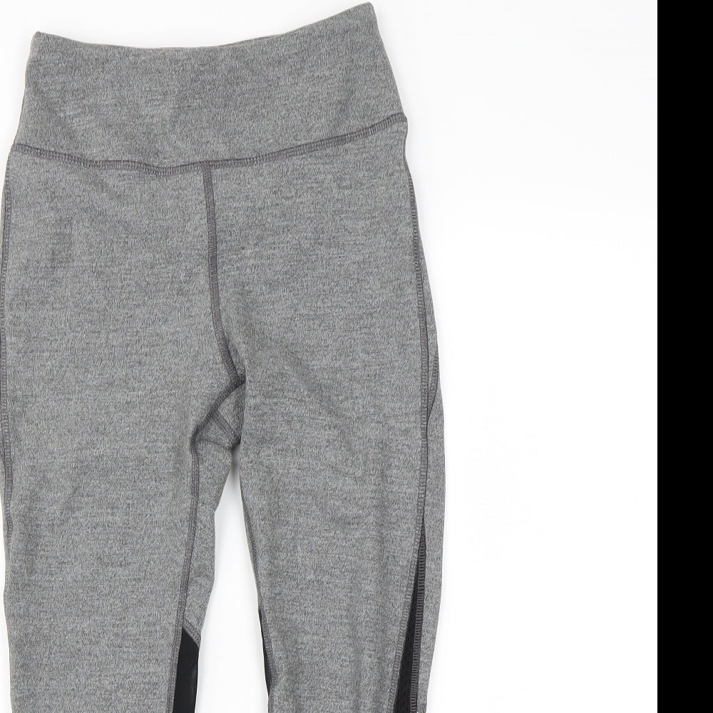 Preworn Womens Grey   Cropped Leggings Size S L20 in