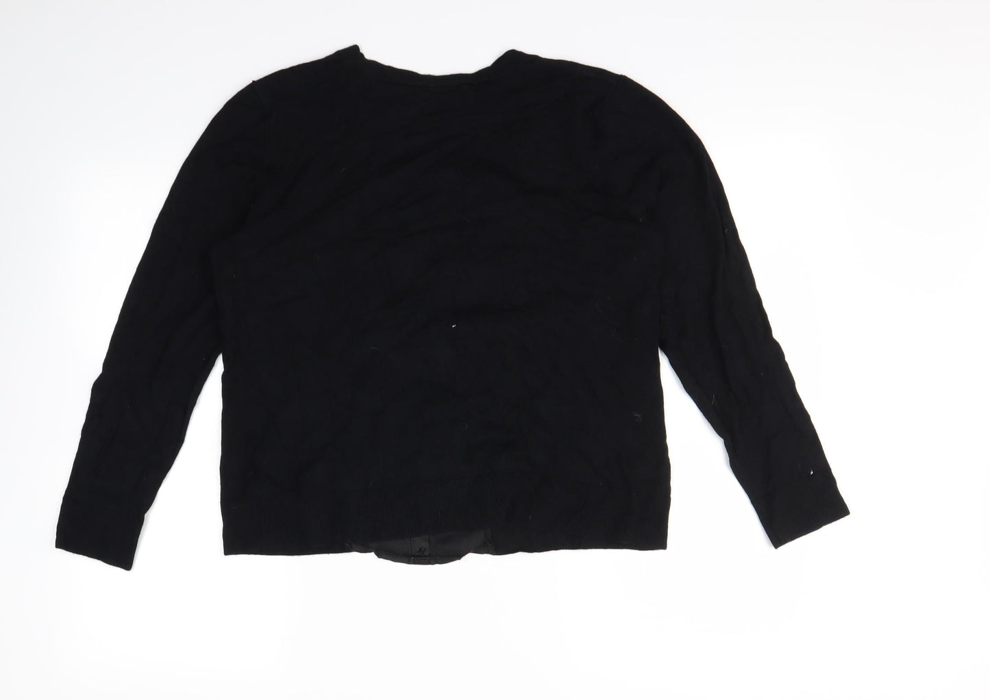 BM Womens Black   Pullover Sweatshirt Size M