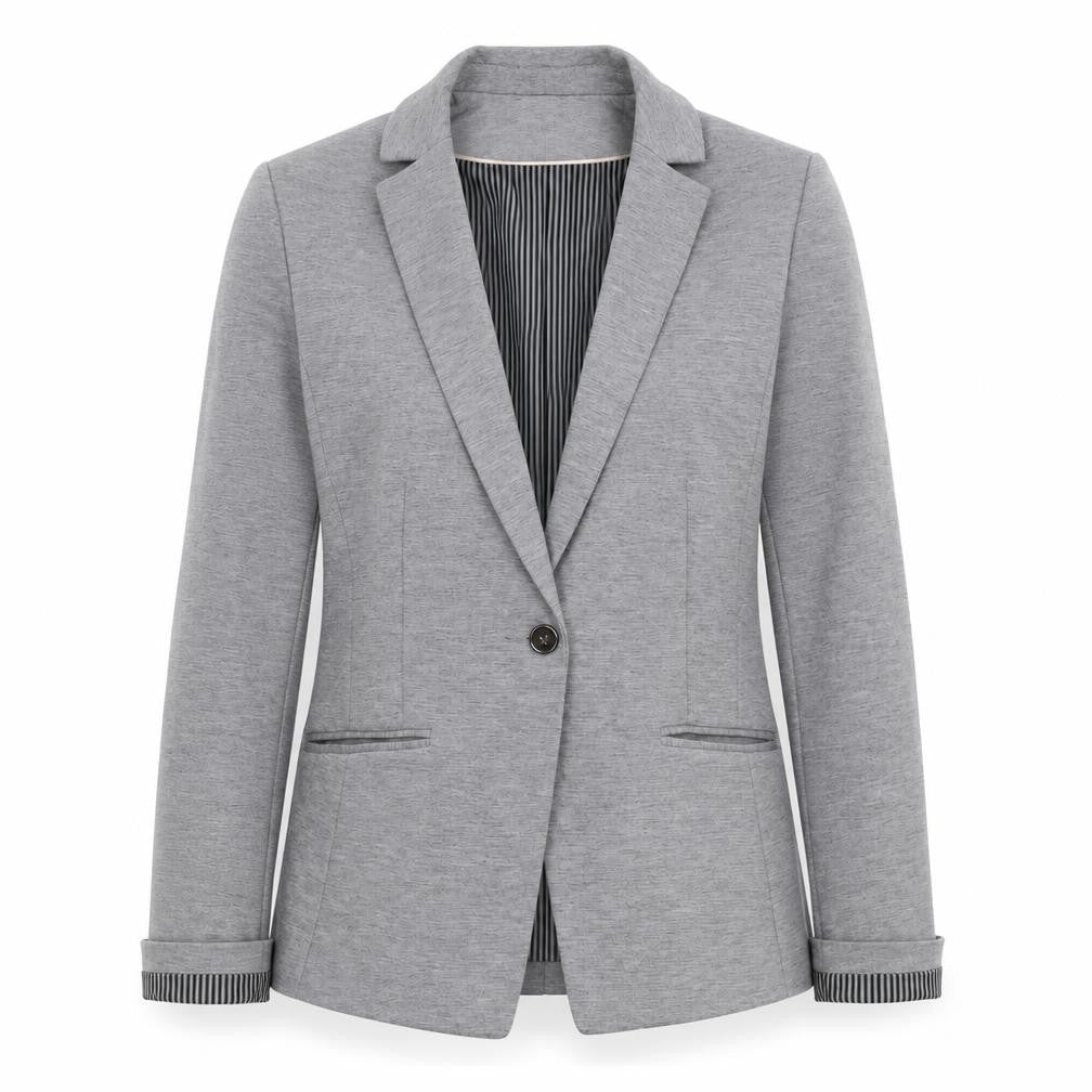 H&M Womens Grey   Jacket Blazer Size 36