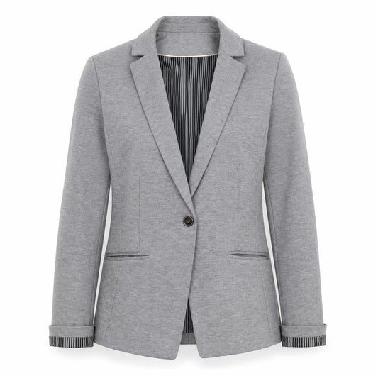 H&M Womens Grey   Jacket Blazer Size 36