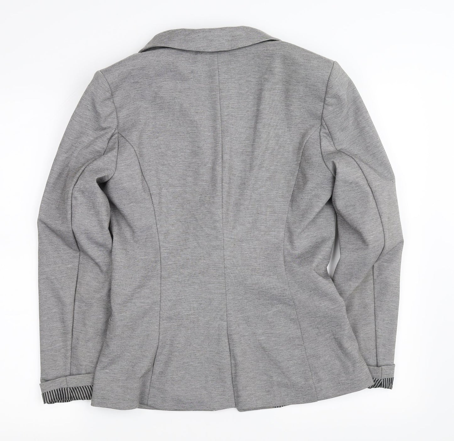 H&M Womens Grey   Jacket Blazer Size 36