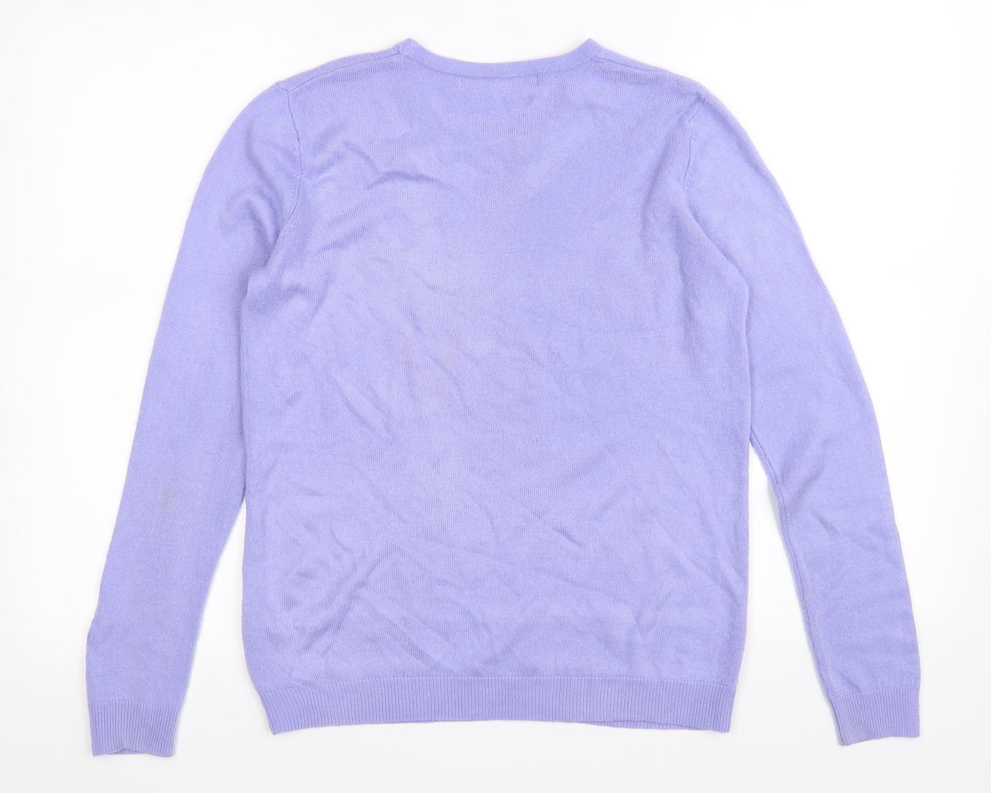 Vida Vi Womens Purple   Pullover Jumper Size S