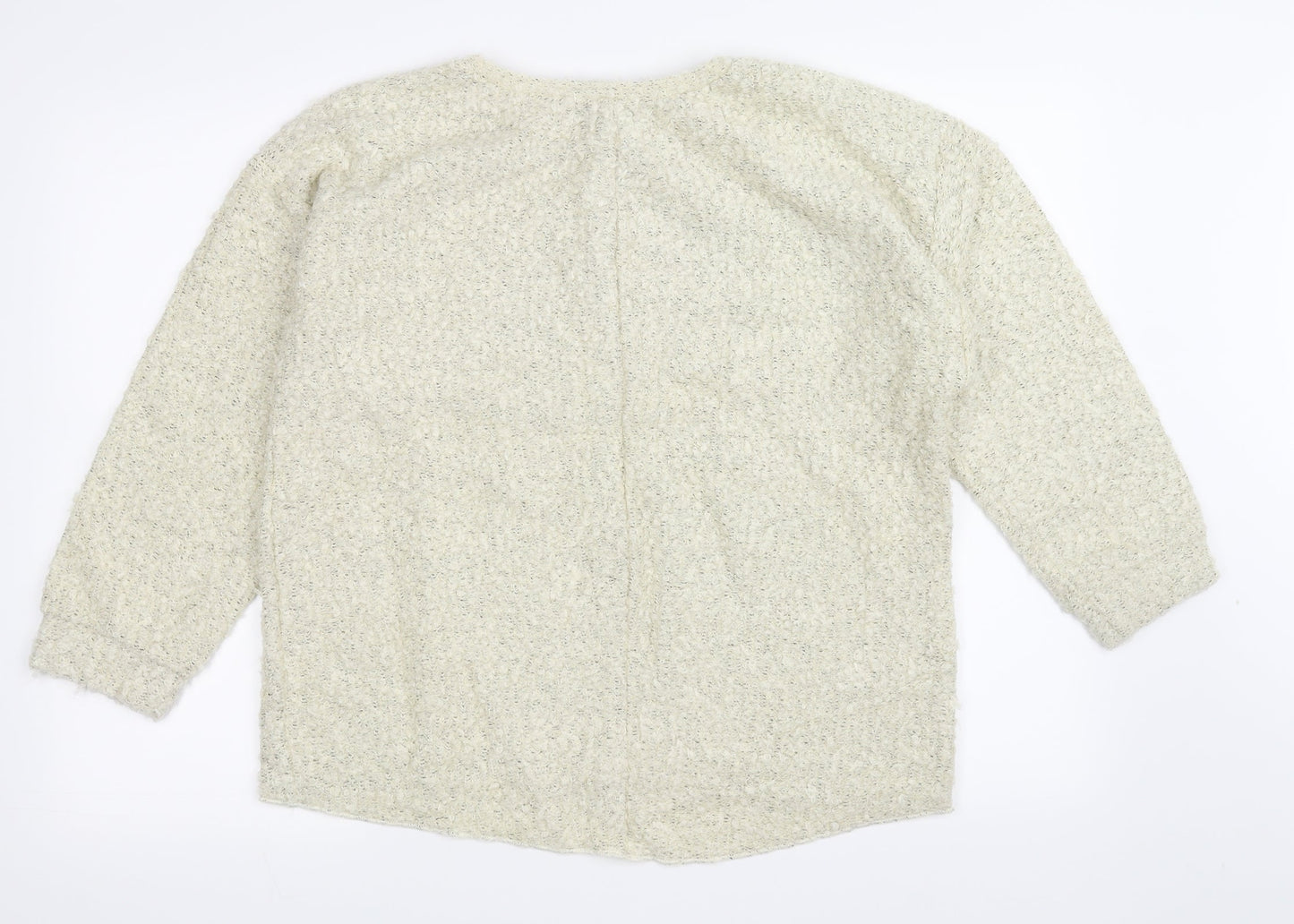 Topshop Womens Beige   Pullover Jumper Size 14