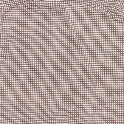 Preworn Womens Brown Geometric  Basic Button-Up Size 40