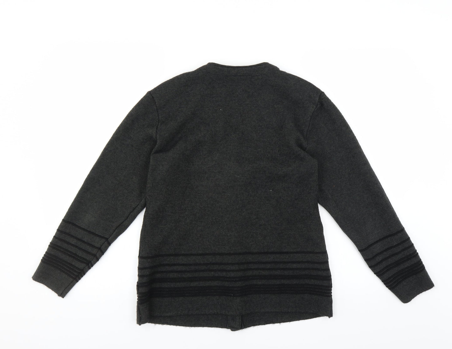 BHS Womens Grey   Cardigan Jumper Size 10