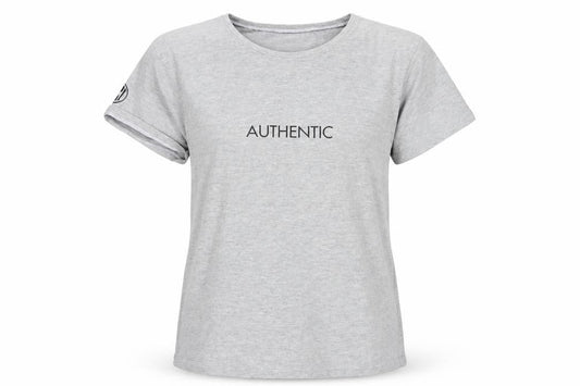 JERZEES Womens Grey  Jersey Basic T-Shirt Size M  - Authentic