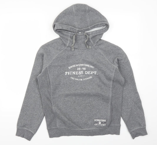 DOMYOS Boys Grey   Pullover Hoodie Size L  - Domyos International Fitness Dept
