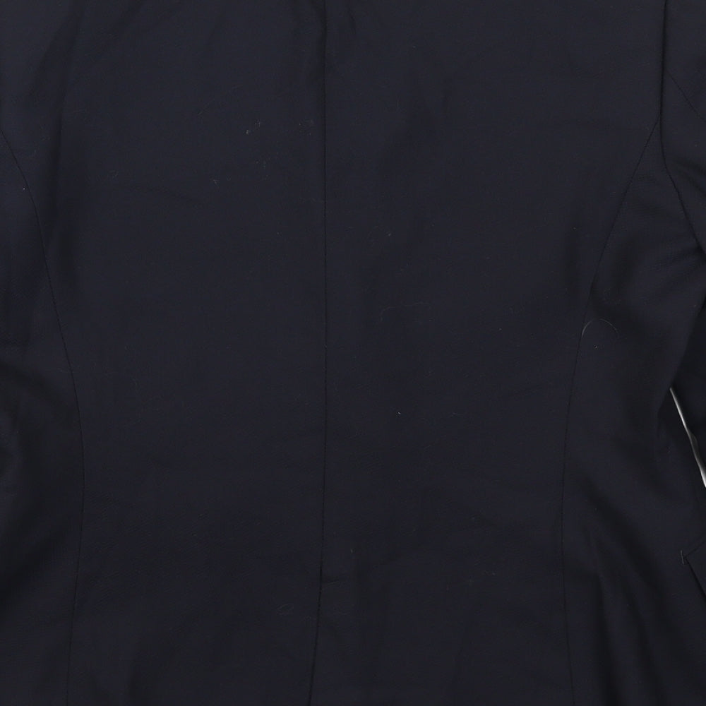 Les Nuis Womens Blue   Jacket Suit Jacket Size L