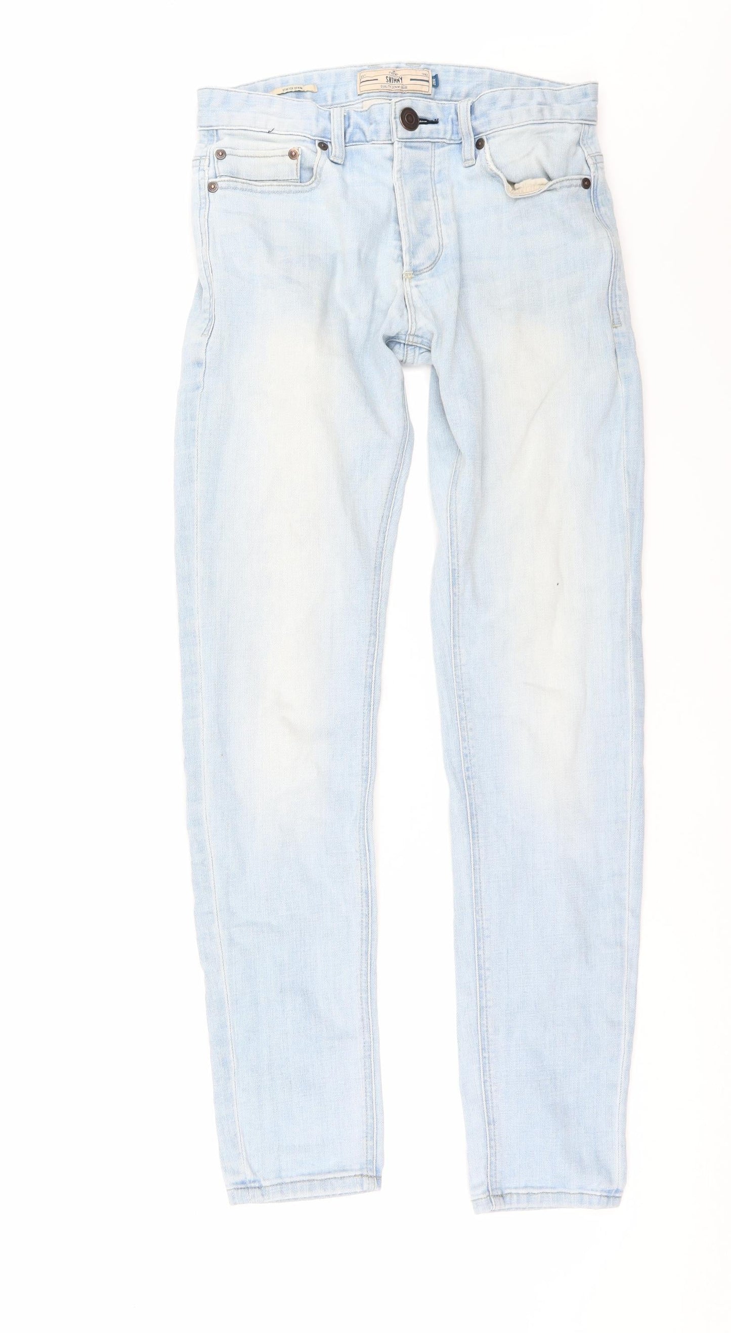 NEXT Womens Blue  Denim Skinny Jeans Size 28 in L31 in