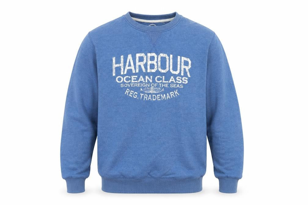 Easy Mens Blue   Pullover Jumper Size M