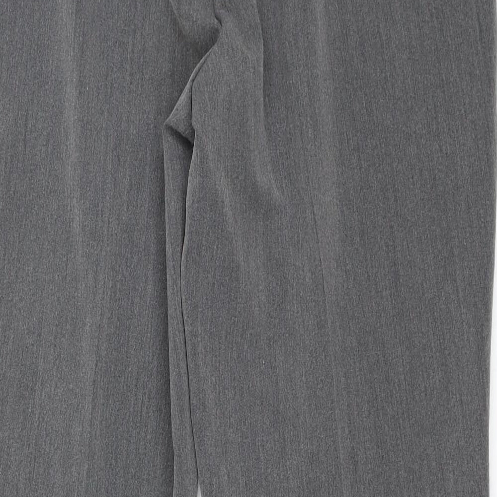 BM Womens Grey   Trousers  Size 12 L27 in