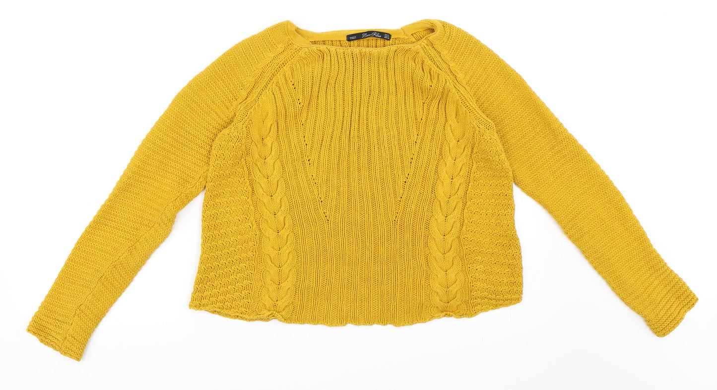 Preworn Womens Yellow   Pullover Jumper Size S