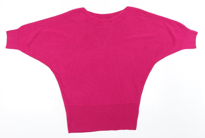Marks & Spencer Womens Pink   Pullover Jumper Size 8